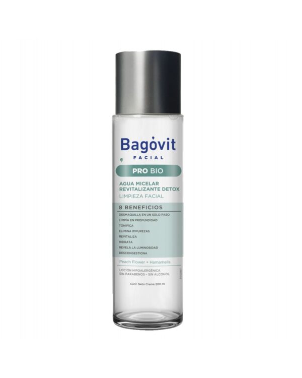 BAGÓVIT FACIAL PRO BIO AGUA MICELAR LOCIÓN 200ml