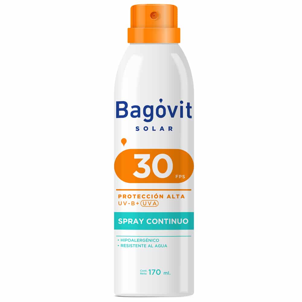 BAGÓVIT PROTECTOR SOLAR CONTINUO FPS30 170ml