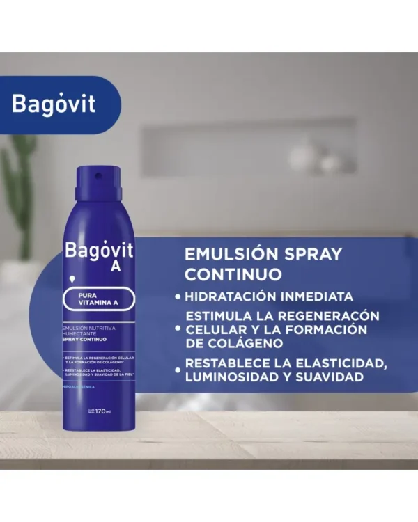 BAGÓVIT A EMULSIÓN SPRAY CONTINUA 170 ml - Imagen 3