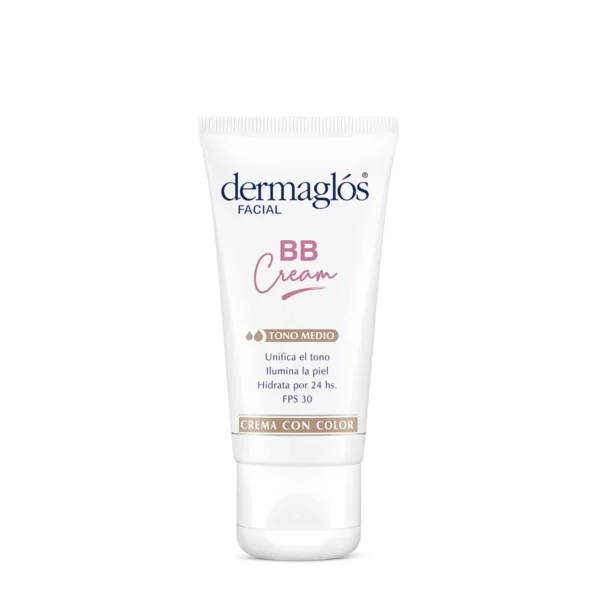 DERMAGLÓS FACIAL BB CREMA TONO MEDIO FPS30  50gr