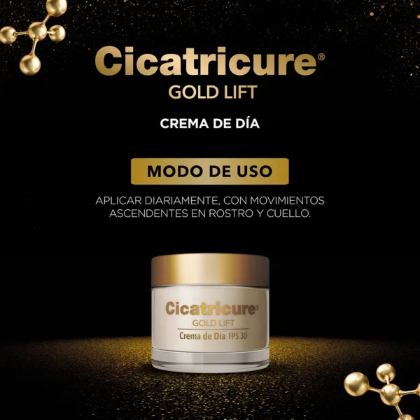 CICATRICURE ANTIAGE GOLD LIFT CREMA DE DÍA FPS30 50gr - Imagen 4
