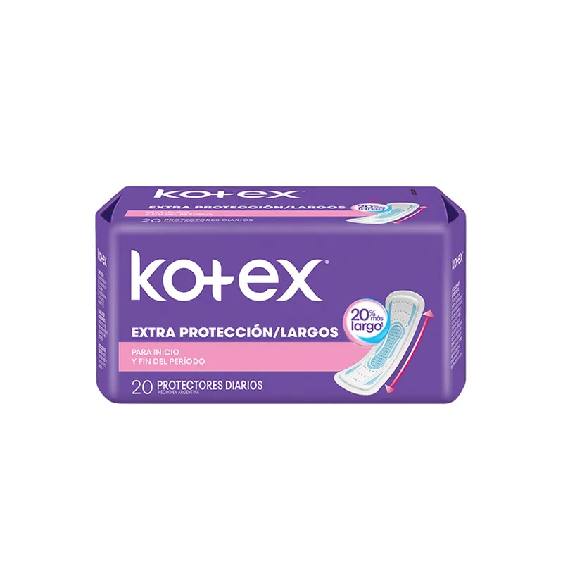 KOTEX LARGOS MULTIFORMA 20 unidades