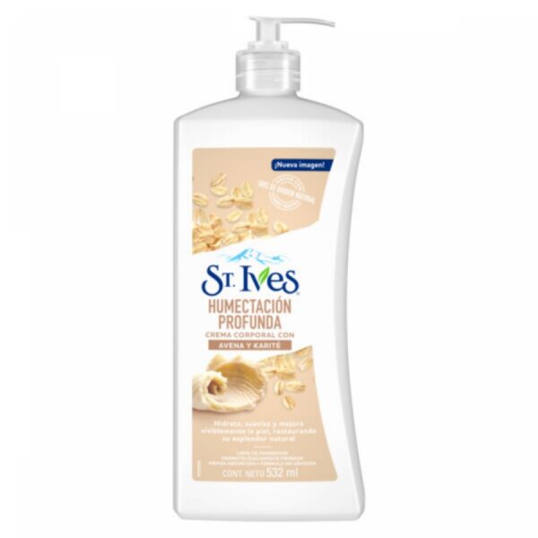 ST IVES CREMA CORPORAL AVENA Y KARITE 532ml