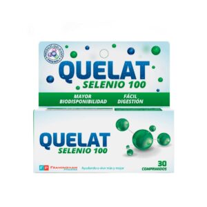 QUELAT SELENIO 100  30 compridos