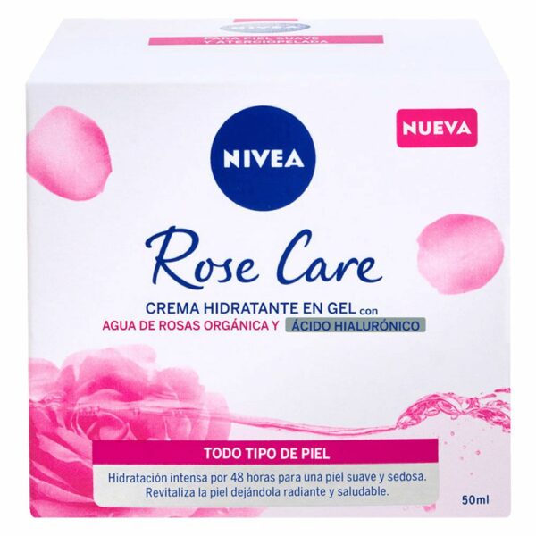 NIVEA ROSE CREMA HIALURONICO GEL x   50