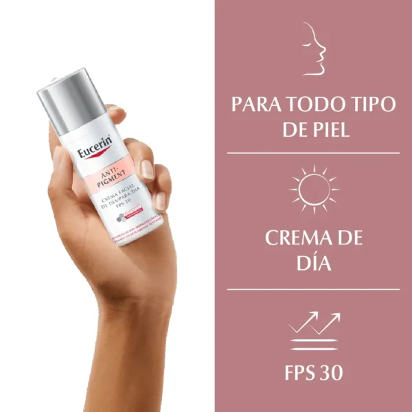 EUCERIN ANTIPIGMENT CREMA DÍA TODO TIPO DE PIEL FPS30 50ml - Imagen 4