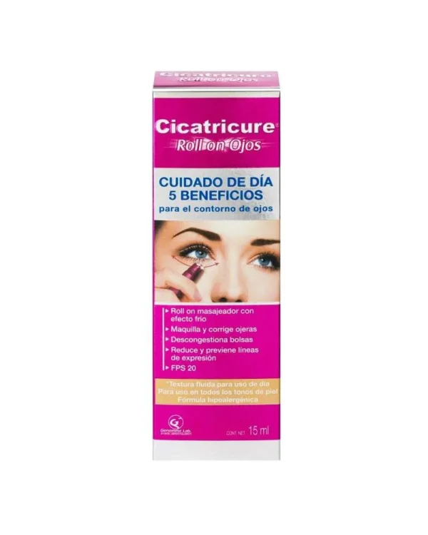 CICATRICURE ROLL ON OJOS 15ml - Imagen 2