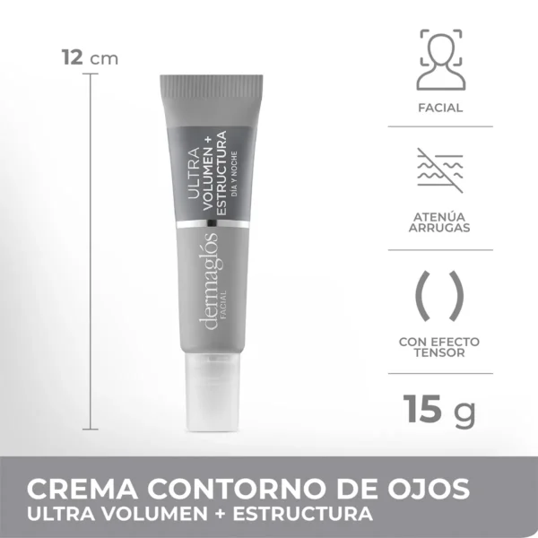 DERMAGLÒS FACIAL CONTORNO DE OJOS ULTRA VOLUMÉN + ESTRUCTURA 15gr - Imagen 4