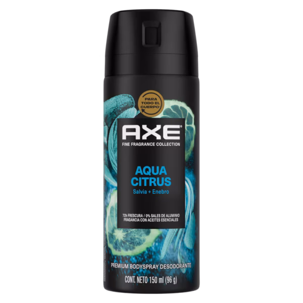 AXE AQUA CITRUS DESODORANTE EN AEROSOL 150ml
