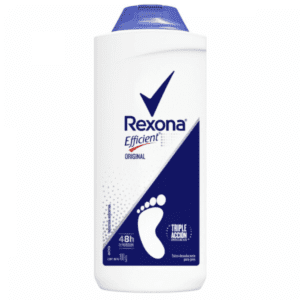 REXONA EFFICIENT DESODORANTE PÉDICO EN TALCO 100gr