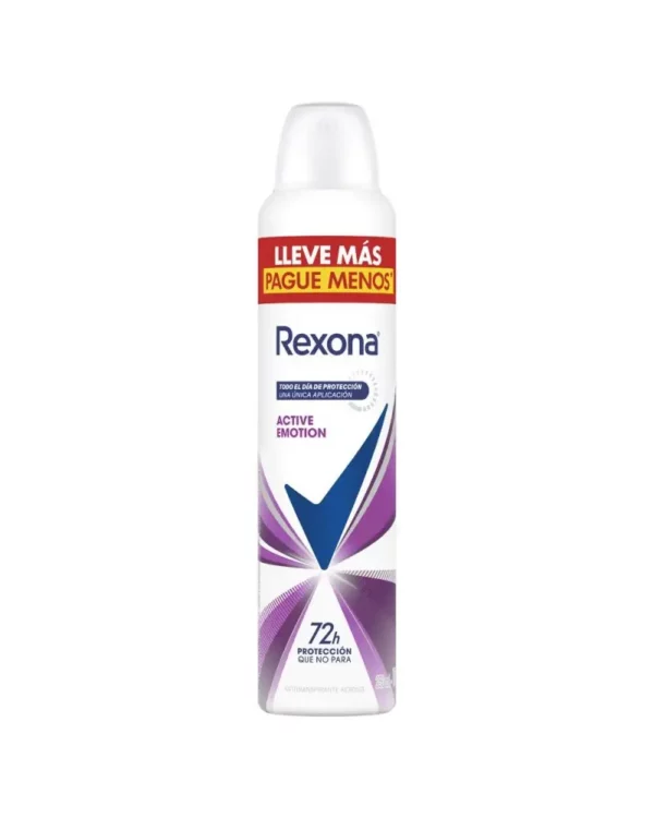 REXONA WOMEN ACTIVE EMOTION ANTITRANSPIRANTE EN AEROSOL 250ml
