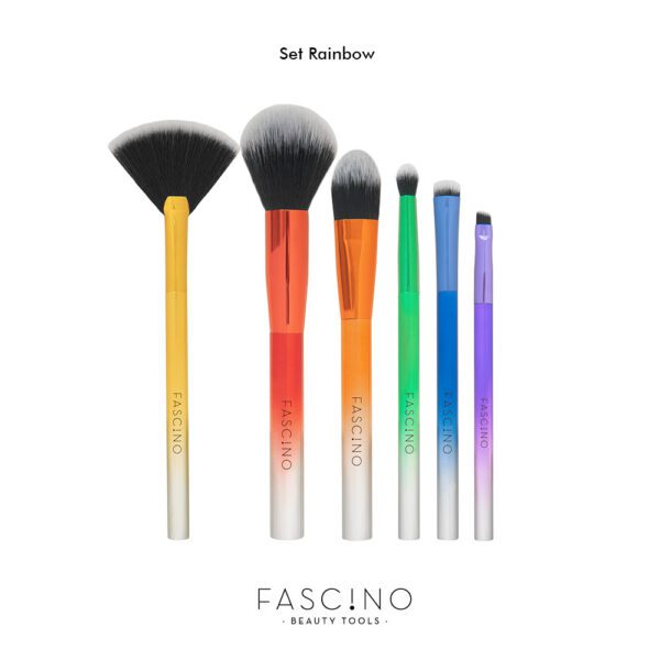 FASCINO SET DE BROCHAS RAINBOW - Imagen 2