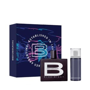 BENSIMON BLUE NIGHT EDP 100ml + BODY SPLASH 75ml  ESTUCHE