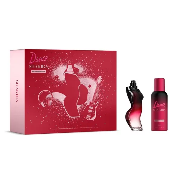 SHAKIRA RED MIDNIGHT EDT 80ml + DEO 150ml ESTUCHE