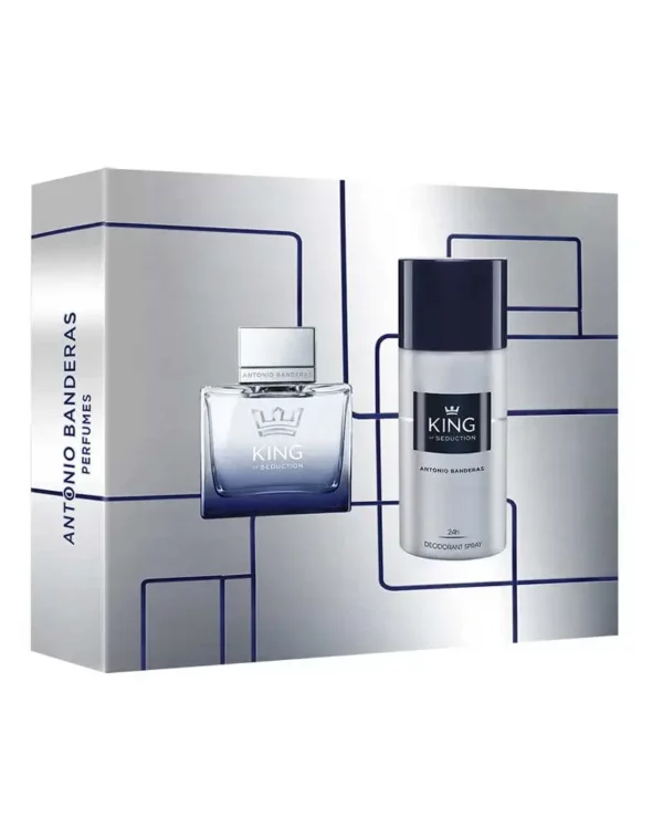 ANTONIO BANDERAS KING OF SEDUCTION EDT 100ml + DEO 150ml COFRE