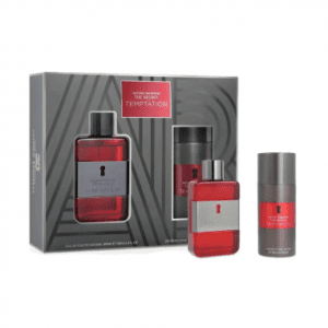 ANTONIO BANDERAS THE SECRET TEMPTATION EDT 100ml + DEO 150ml COFRE