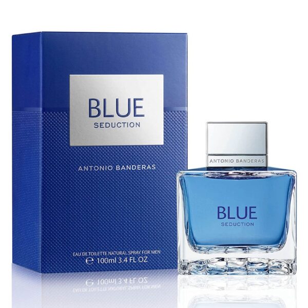 ANTONIO BANDERA BLUE SEDUCTION MEN EDT 100ml - Imagen 2