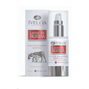 IVELOA CREMA DE RECUPERACIÓN EPIDÉRMICA CON LECHE DE BURRA FPS60+ 30ml
