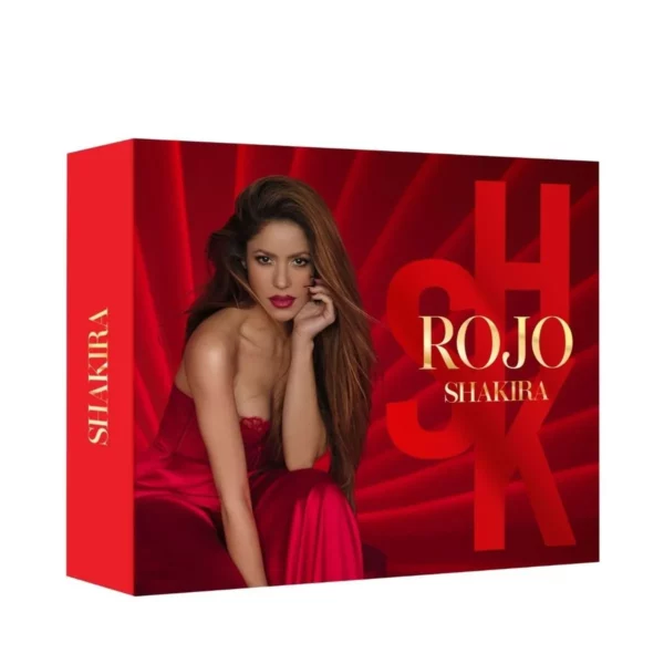 SHAKIRA ROJO EDP 80ml + DEO 150ml ESTUCHE