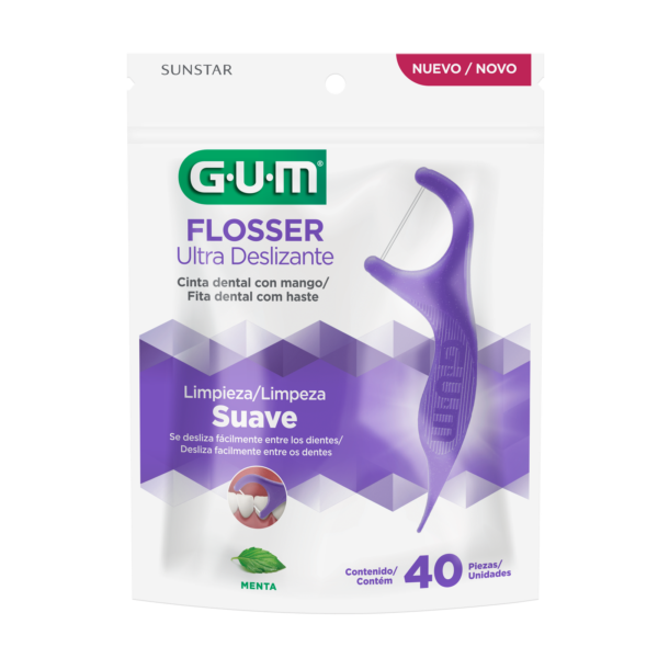 GUM FLOSSERS ULTRA DESLIZANTE 40 unidades