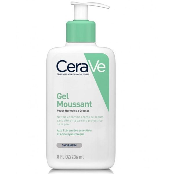 CERAVE GEL LIMPIADOR ESPUMOSO 236ml