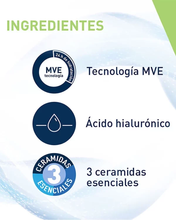 CERAVE LIMPIADOR HIDRATANTE 473ML - Imagen 3