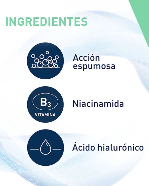CERAVE GEL LIMPIADOR ESPUMOSO 473ml - Imagen 3