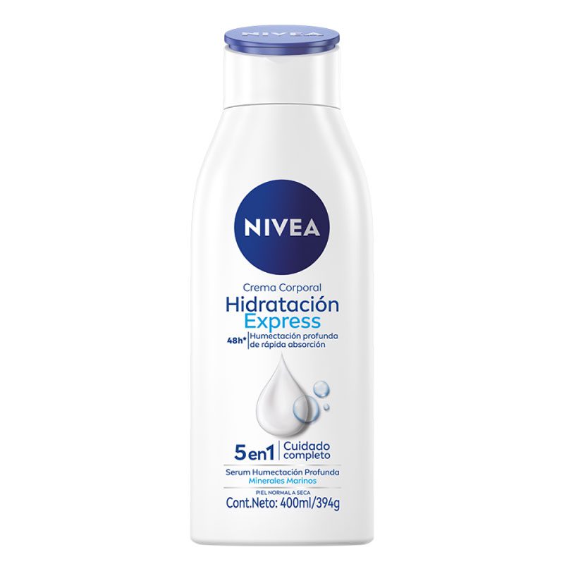 NIVEA HIDRATACIÓN EXPRESS 5 EN 1 CREMA 400ml