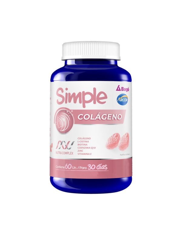 BAGÓ SIMPLE COLAGENO 60 pastillas de goma