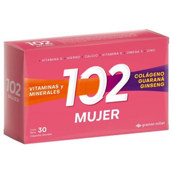 102 MUJER 30 cápsulas