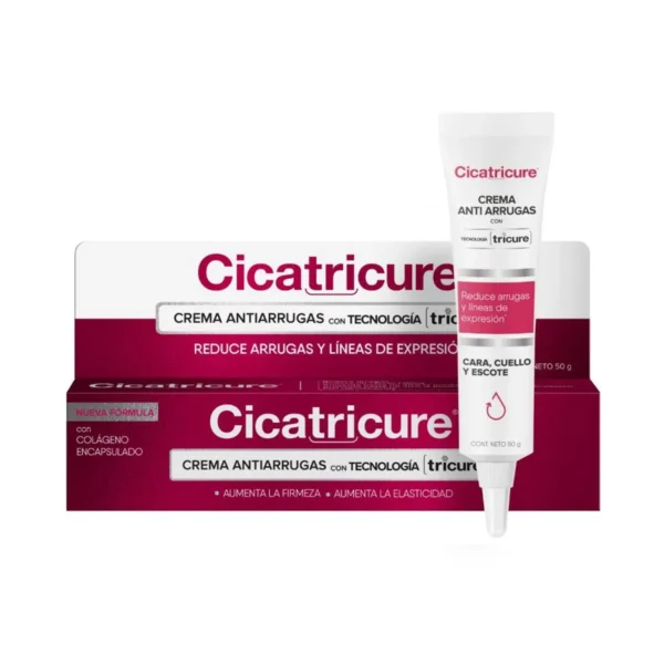 CICATRICURE FACIAL ANTIARRUGAS CON TECNOLOGÍA TRICURE 50gr - Imagen 3