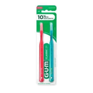 GUM CEPILLO DE DIENTES CLASSIC 211 2 unidades