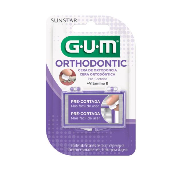 GUM CERA DE ORTODONCIA SABOR NEUTRO 5 unidades