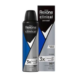 REXONA MEN CLINICAL CLEAN ANTITRANSPIRANTE EN AEROSOL 150ml