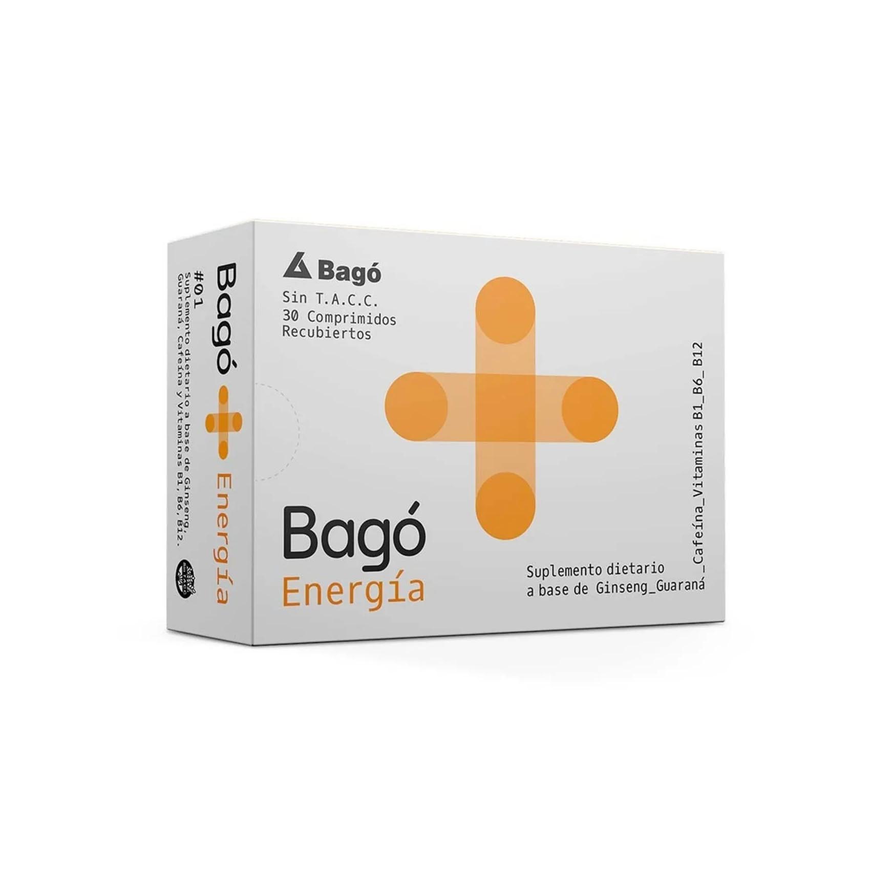 BAGÓ+ ENERGÍA 30comprimidos