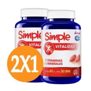 BAGÓ SIMPLE VITALIDAD 60 pastillas de goma