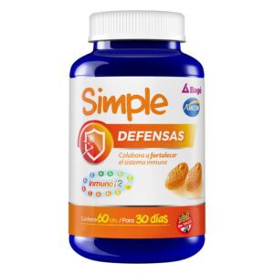 BAGÓ SIMPLE DEFENSAS 60 pastillas de goma