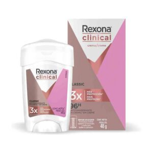 REXONA WOMEN CLINICAL CLASSIC ANTITRANSPIRANTE EN CREMA  48gr