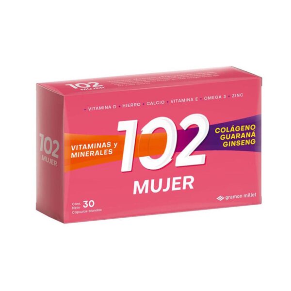 102 MUJER 30 cápsulas
