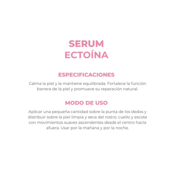 DERMAGLÓS FACIAL SERUM ECTOÍNA 30ml - Imagen 3