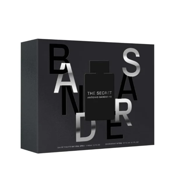 ANTONIO BANDERAS THE SECRET EDT 100ml + DEO 150ml (COFRE)