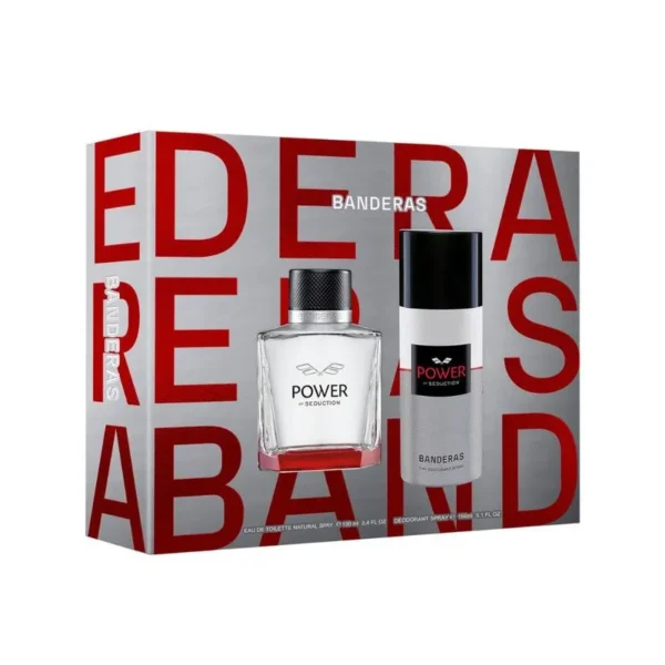 ANTONIO BANDERAS POWER SEDUCTION EDT 100ml + DEO 150ml (COFRE)