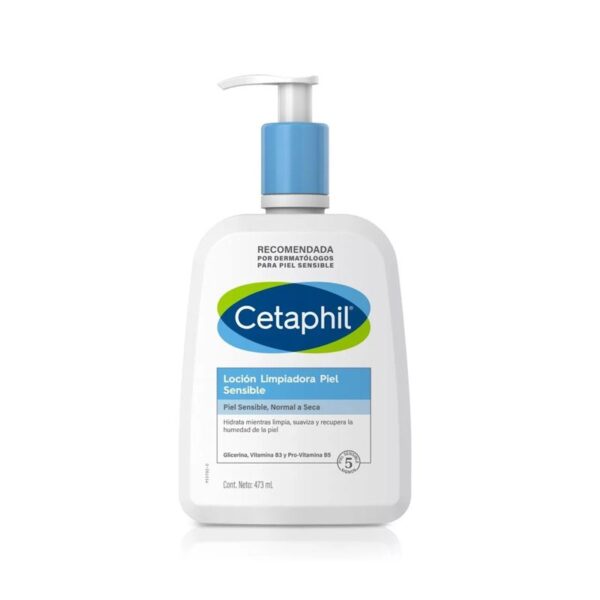 CETAPHIL LOCIÓN LIMPIADORA PIEL SENSIBLE 473ml
