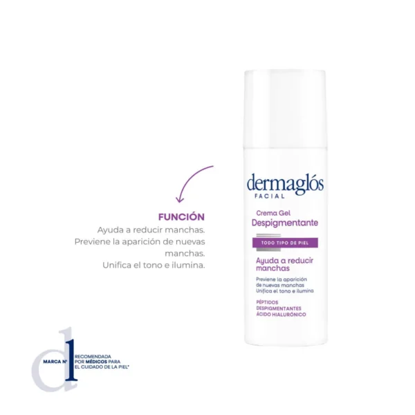 DERMAGLÓS FACIAL DESPIGMENTANTE CREMA GEL 50gr - Imagen 4