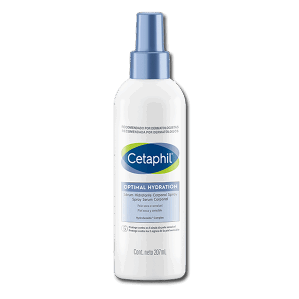 CETAPHIL OPTIMAL HYDRATION SPRAY CORPORAL 207ml