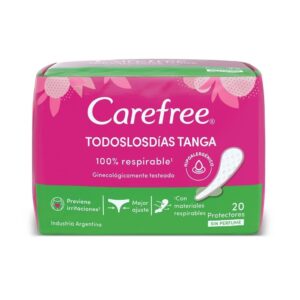 CAREFREE BRISA TANGA SIN PERFUME PRO DÍA 20 unidades