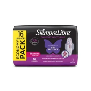 SIEMPRE LIBRE CONFORT NOCTURNO 16 unidades