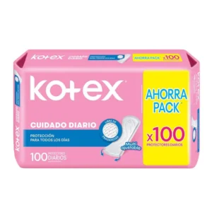 KOTEX MULTIESTILO CUIDADO DIARIO 100 unidades
