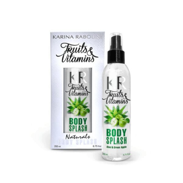 KARINA RABOLINI FRUITS & VITAMINS BODY SPLASH ALOE y GREEN APPLE 200ml