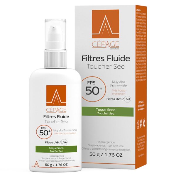 CÉPAGE FILTRES FLUIDE TOUCHER SEC FPS50+ 50ml - Imagen 2